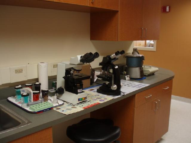 Lab area