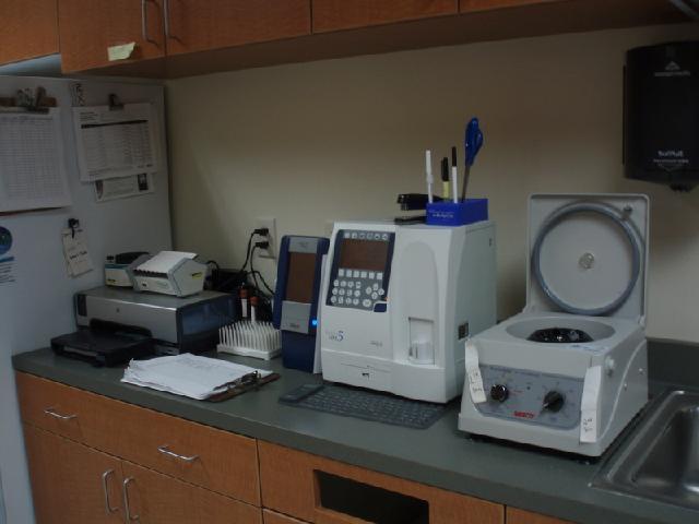 Lab area